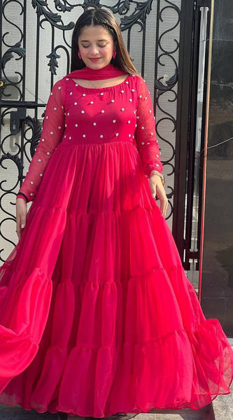 EXCLUSIVE 2-PIECE GOWN WITH DUPATTA