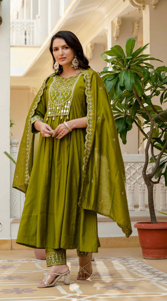 Festive Silk Dresses