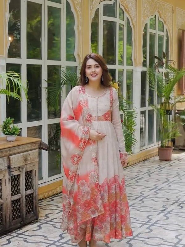 Premium Ready-to-Wear Organza lehenga