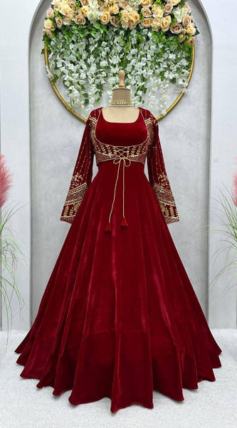 Premium Velvet Koti Lehenga