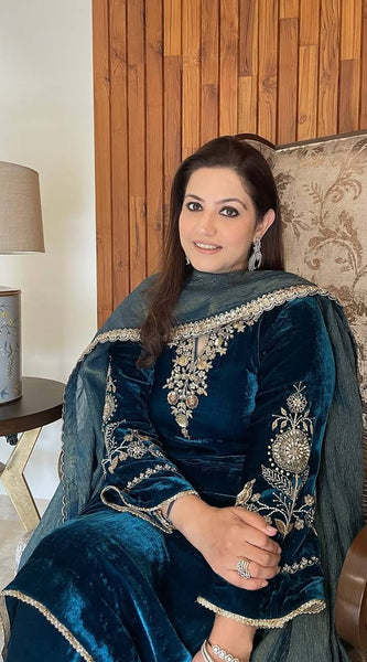 “Winter Velvet Suit Dresses