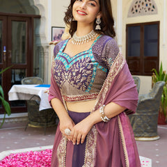Heavy Embroidery Wedding Lehenga