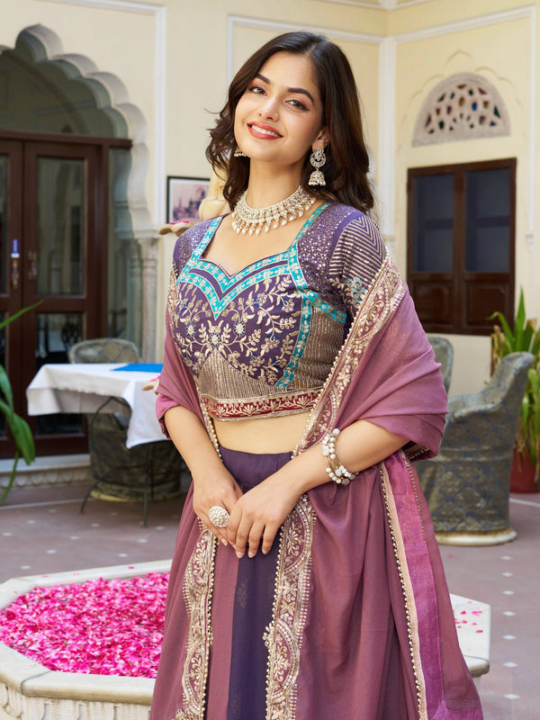 Heavy Embroidery Wedding Lehenga