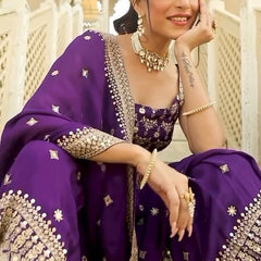 Premium Faux Georgette Indo Western