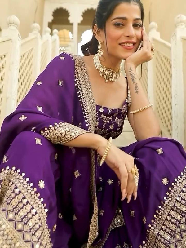 Premium Faux Georgette Indo Western