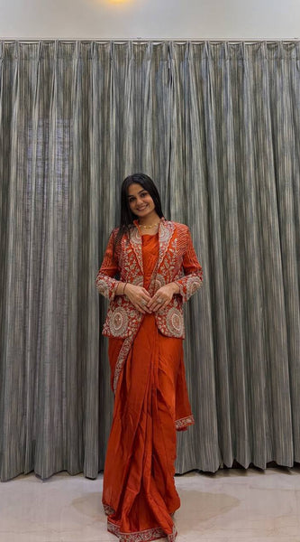 Modern Pre-Stitched Saree