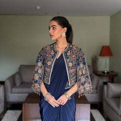 Luxury Chinon Partywear Saree