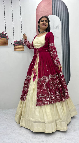 Trendy Lehenga Shrug Set