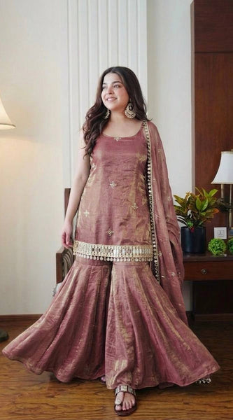 Fendy Silk Sharara Indo Western