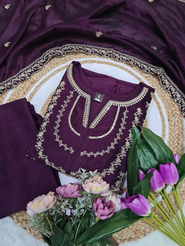 Anarkali Dresses with Pant and Dupatta