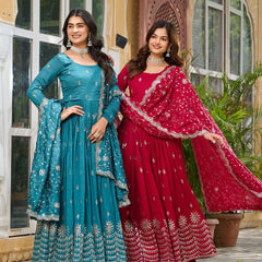 Adorable Vichitra Silk Lehenga