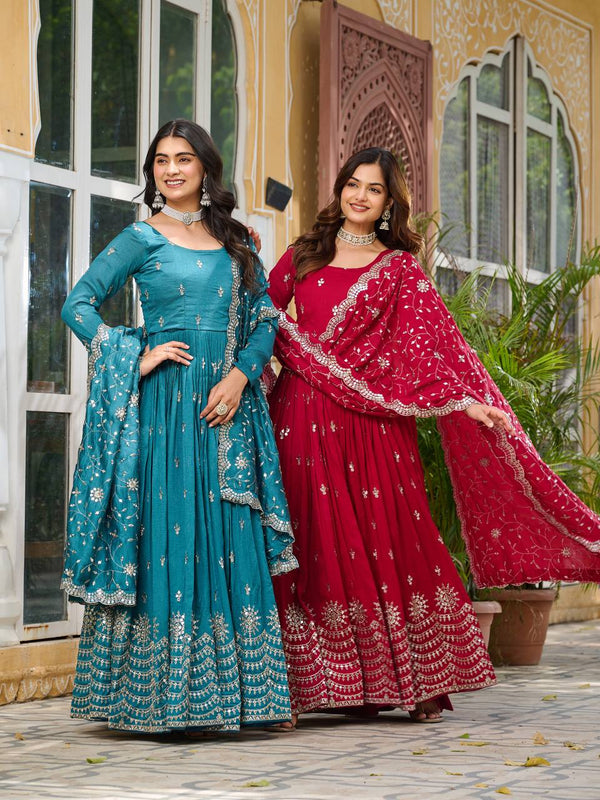 Adorable Vichitra Silk Lehenga