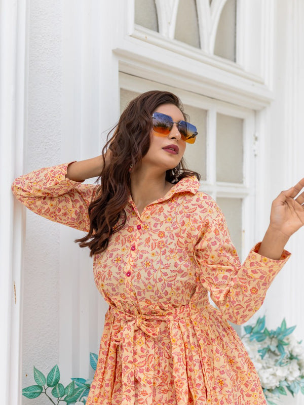 Indo Cotton Printed Co-Ord Set