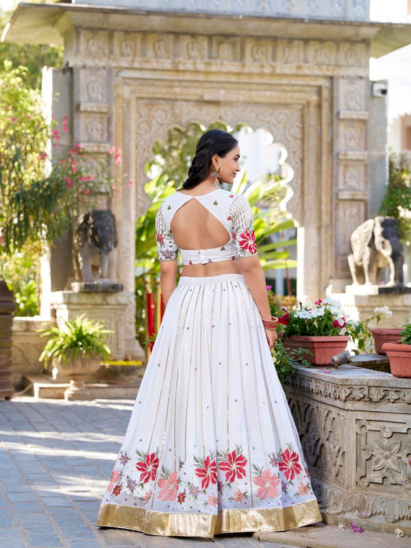 Embroidered Grace Lehenga