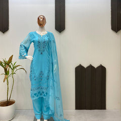 Georgette Embroidered Dresses