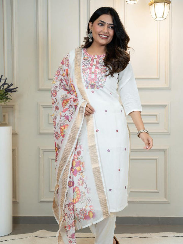 Designers Kurti Pent Dupatta Set Dresses