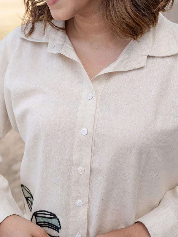 Embroidery Pure Khadi Co-ord Sets