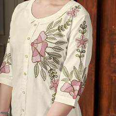 Trendy Heavy Rayon Embroidered Co-Ord Sets