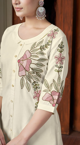 Trendy Heavy Rayon Embroidered Co-Ord Sets