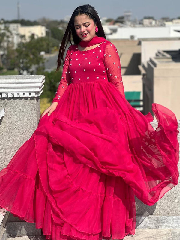 EXCLUSIVE 2-PIECE GOWN WITH DUPATTA