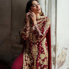 Premium Embroidered Three-Piece Dresses