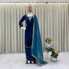 “Winter Velvet Suit Dresses