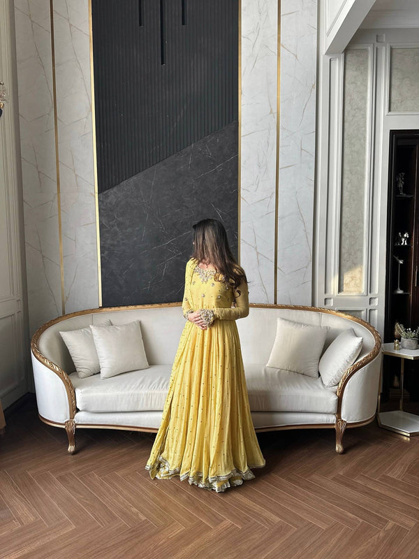 Sequins Work LEHENGA