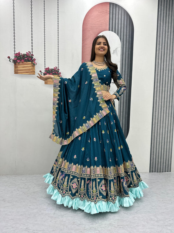 Heavy Work Festival Lehenga Choli
