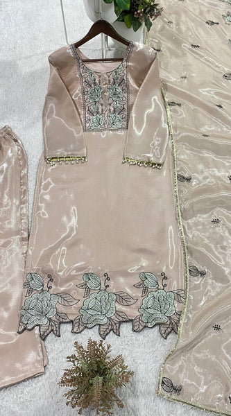 Premium Wedding Wear Cut Work Suit Collection