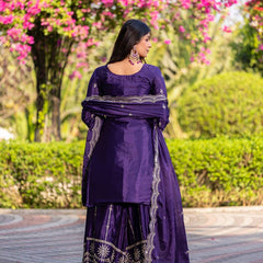 Sequence Embroidery Work Lehenga