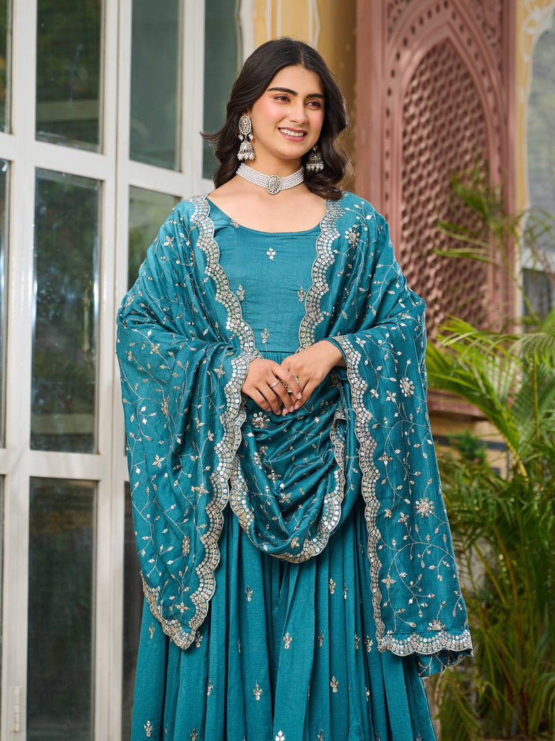 Adorable Vichitra Silk Lehenga