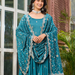 Adorable Vichitra Silk Lehenga