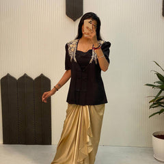 Wedding Season Three-Piece Indo Western
