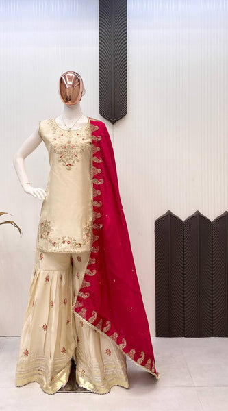 Chinon Sharara Suit Indo Western