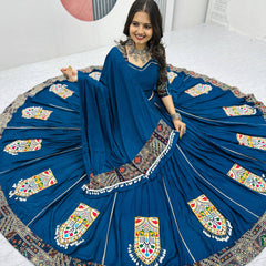 Festive Cotton Lehenga Choli