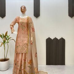 Chinon Embroidered Indo Western