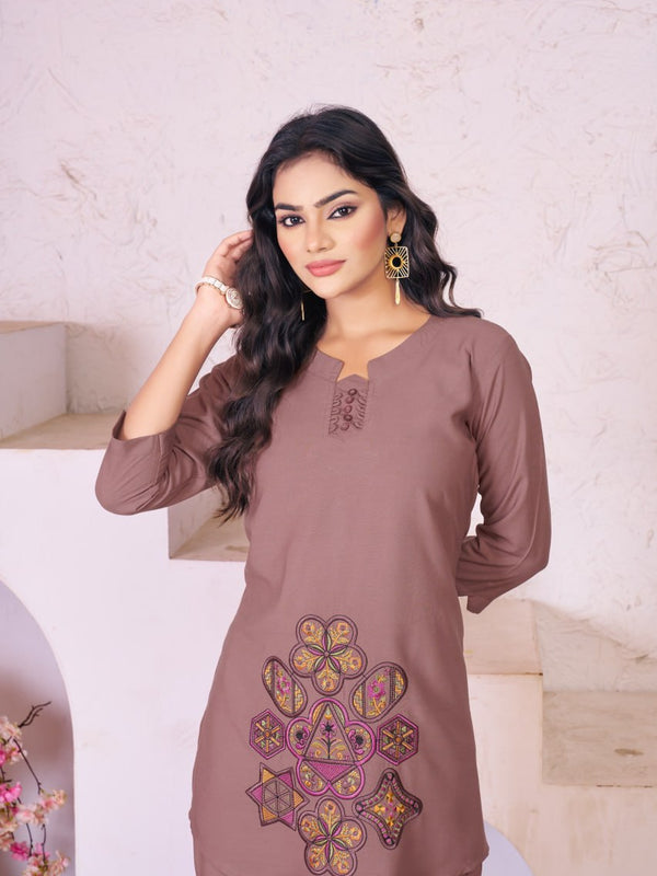 Heavy Rayon Embroidery Co-Ord Sets
