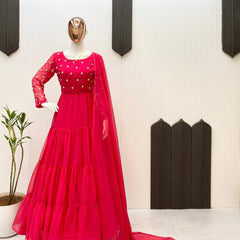 EXCLUSIVE 2-PIECE GOWN WITH DUPATTA