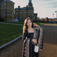 Heavy Flair Georgette Gown Lehenga