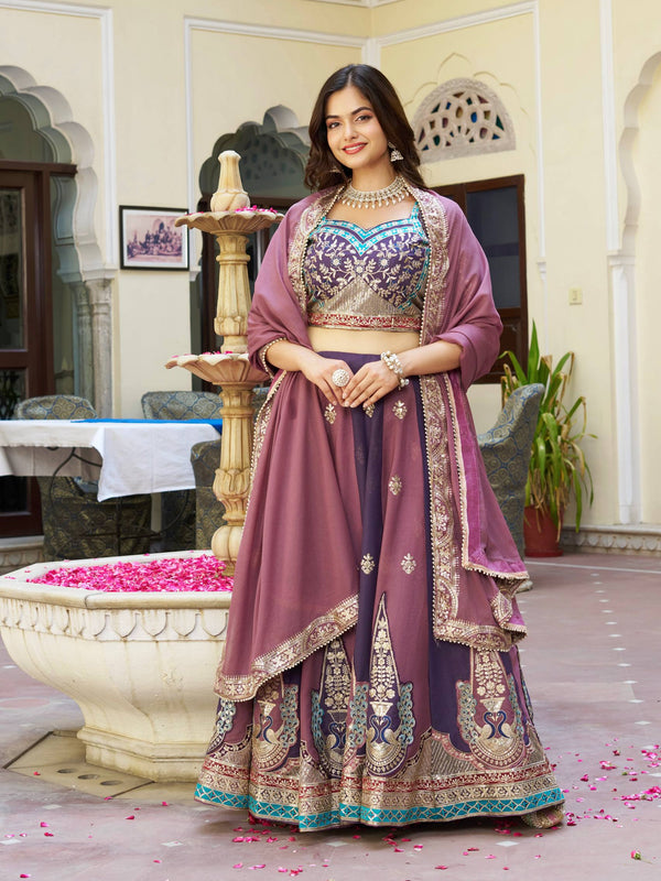 Heavy Embroidery Wedding Lehenga