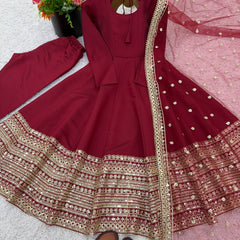 Festive Ready Anarkali Lehenga