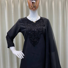 Designer Wear Exclusive 3-Piece Dresses Set