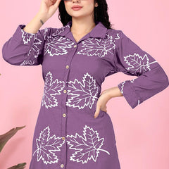 Stylish Co-Ord Set With Chain Work