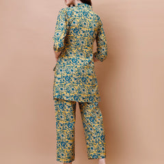 Straight American Crepe Co-Ord Set