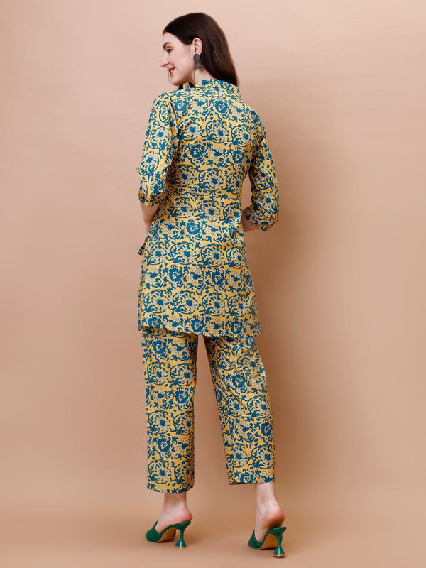 Straight American Crepe Co-Ord Set