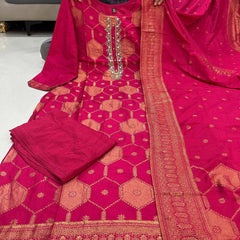 Pure Banarasi Silk Dresses
