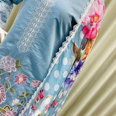 Elegant Embroidery Farsi Salwar Dresses