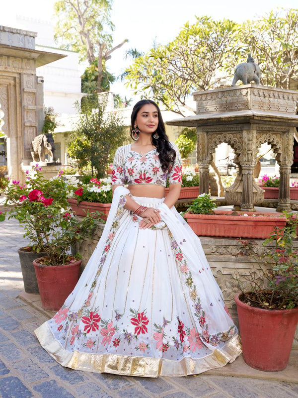 Embroidered Grace Lehenga