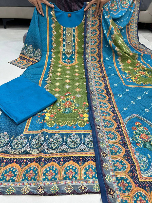 KitKat Silk Dress with Dupatta