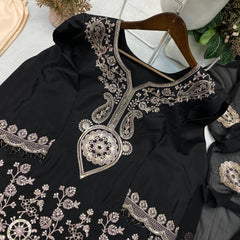 DESIGNER WEAR KURTA–SHARARA SET WITH DUPATTA DRESSES